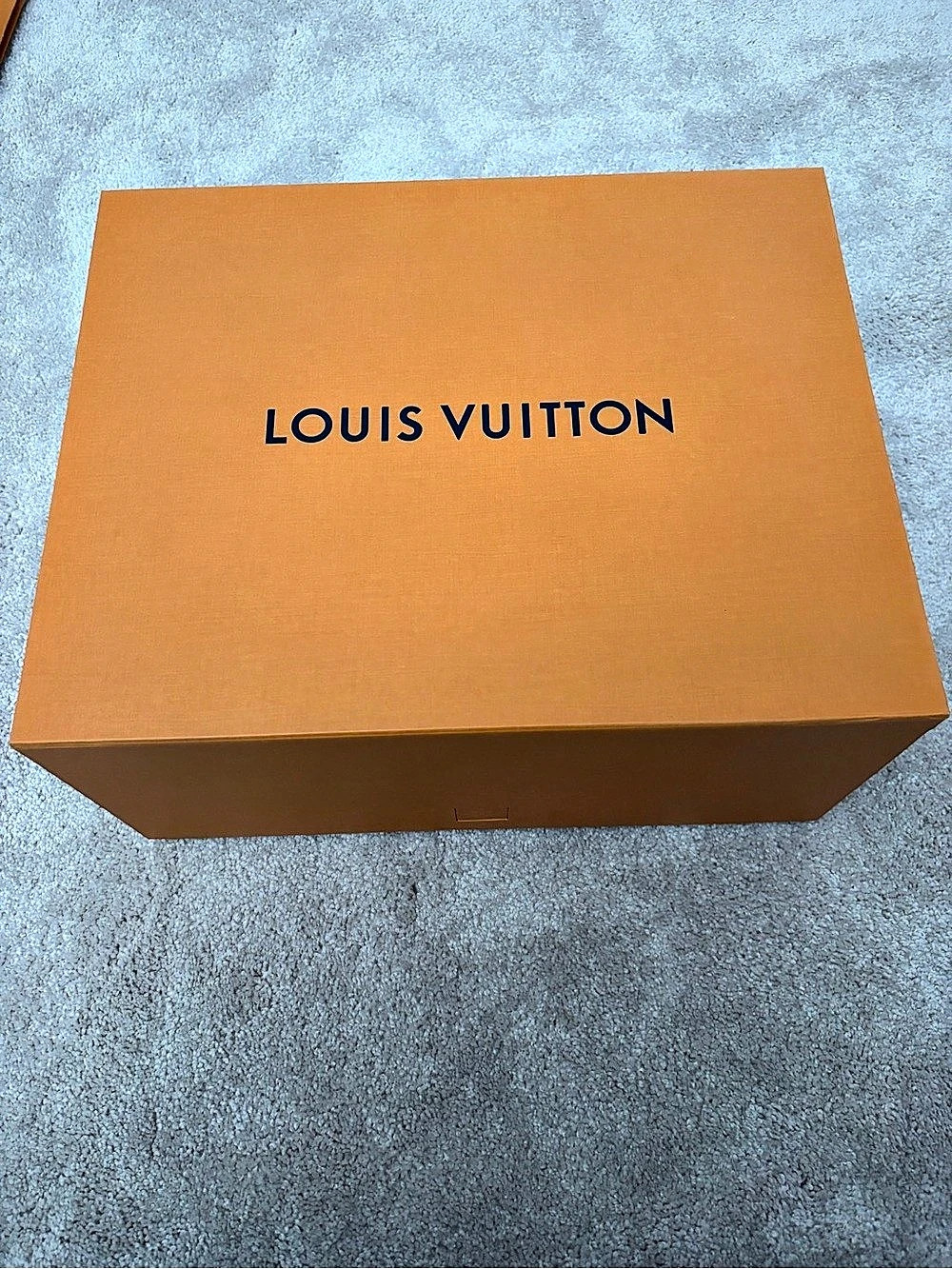 Louis Vuitton Large Orange Magnetic Gift Box